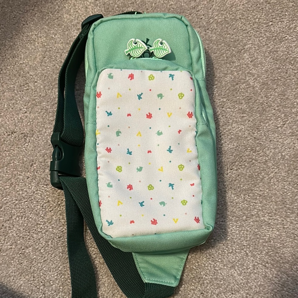 Nintendo animal crossing switch crossbody sling bag